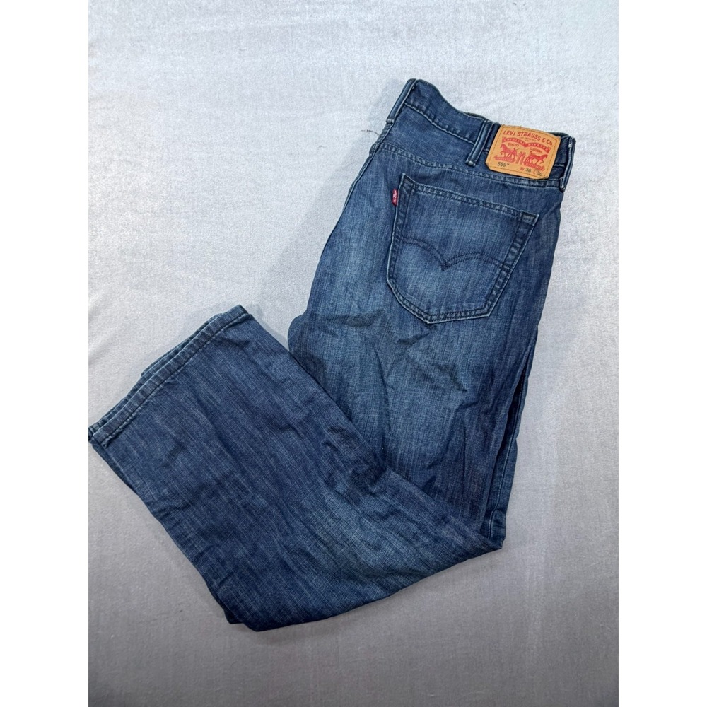 Levi Strauss 559 Relaxed Straight Men Jeans Size 38/30 2006